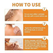 Luxury Intensive Tanning Gel, Natural Tanning Accelerator Cream Gel, Brown Tanning Gel，Tanning Gel for Sunbeds & Outdoor S...