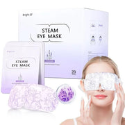 20 Packs Steam Eye Masks for Dry Eyes, SPA Warm Eye Mask, Relief Eye Fatigue Hot Sleep Eye Mask for Puffy Eyes Mask, Dispo...