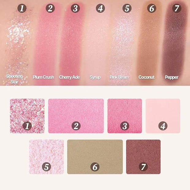 Espoir Real Eye Palette #6 Plum Soda |