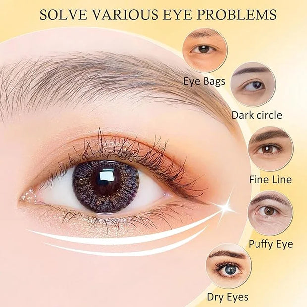 24 Pairs Under Eye Patches for Puffy Eyes and Dark Circles, Collagen Under Eye Mask Skin Care Products, Snail Mucin Eye Pa...