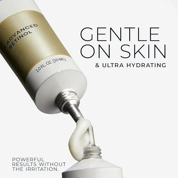 RoC Retinol Correxion Deep Wrinkle Anti-Aging Night Cream, Daily Face Moisturizer with Shea Butter, Glycolic Acid and Squa...