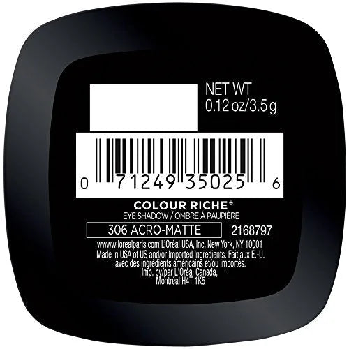 L’Oréal Paris Colour Riche Monos Eyeshadow, Acro-Matte, 0.12 oz. - Product Image