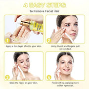 Dermaplaning Kit, Dermaplane Oil with Dermaplaning Tools, Shave Oil for Women, Softens Area Pre Shave & After Shave, Use w...