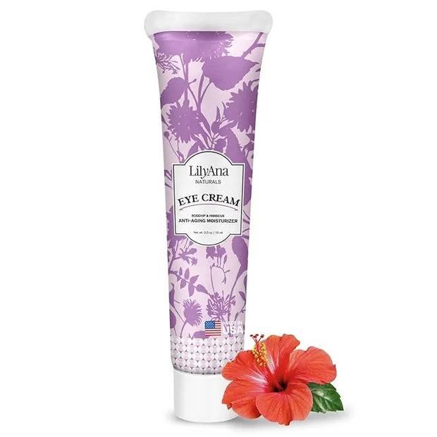 LilyAna Naturals Eye Cream for Dark Circles and Puffiness, Under Eye Cream for Wrinkles and Bags, Anti Aging Cream helps I...