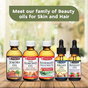 De La Cruz Pure Olive Oil - Natural Expeller Pressed Olive Oil for Hair and Skin - Lightweight Body Oil for Dry Skin 8 Fl ...