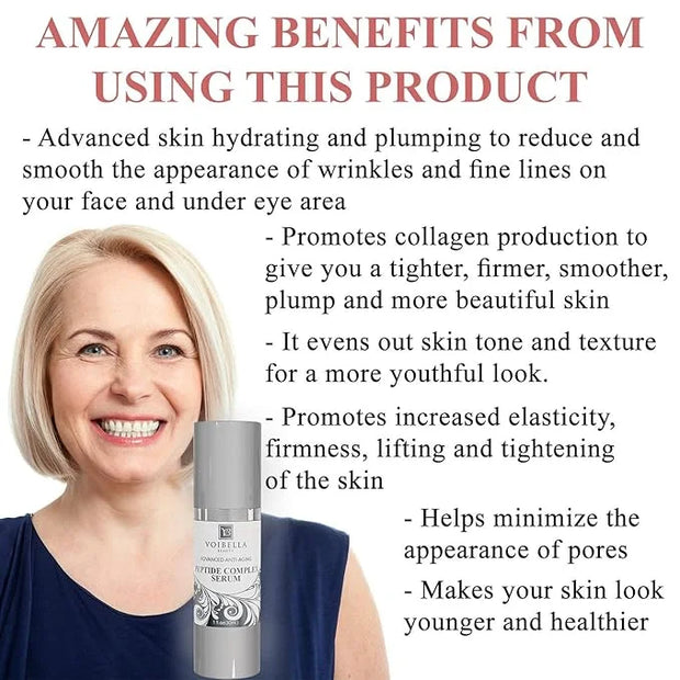 Instant Face Lift Cream Combo - Collagen Support, Revitalize Skin, Reduce The Appearance of Eye Bags and Fine Lines with H...