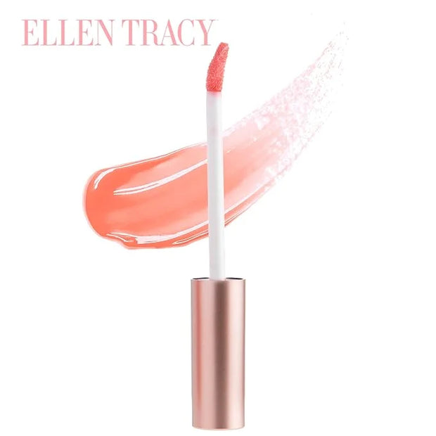 Enchante Ellen Tracy Lip Gloss Collection, Shimmery Lip Glosses for Women and Girls, Long Lasting Lip Gloss Set with Rich ...