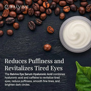 Eye Serum Treatment with Retinol, Caffeine & Multi-Peptides for Dark Circles, Puffiness, Wrinkles & Fine Lines - Hydrating...