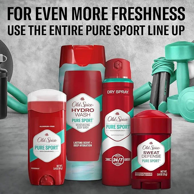 Old Spice Moisturizing Body Wash for Men, Hydro Wash, 2-in-1 Long Lasting Scent & Deep Hydration, 24/7 Shower Fresh, Pure ...