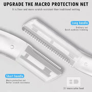 Dermaplaning Tool Set – Facial Razor for Women & Men with Eyebrow Trimmer – Exfoliating Facial Shaver for Peach Fuzz Remov...