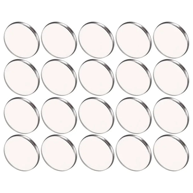 20pcs Metal Makeup Eyeshadow Jars Pan Palettes Tin