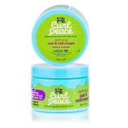 Just For Me Curl Peace Defining Curl & Coil Cream (3 Pack) - Holds & Hydrates, Contains Flaxseed, Avocado Oil & Black Cast...