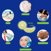 ZNÖCUETÖD Bundle of Gel Beads Ice Face Mask for Headaches, Puffy Eyes, Redness, Migraines and Gel Ice Pack Reusable Coolin...