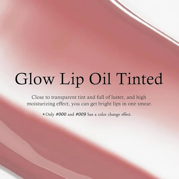 KYDA Hydrating Lip Glow Oil, Moisturizing Lip Oil, Glossy Transparent Plumping Lip Gloss, Tinted Lip Oil for Lip Care and ...