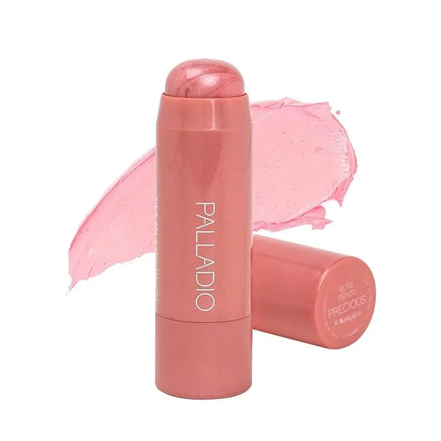 Palladio I'm Blushing 2-in-1 Cheek and Lip Tint, Buildable Lightweight Cream Blush, Sheer Multi Stick Hydrating formula, A...