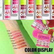 4 Colors Lip Oil Lip Glaze, Hydrating Lip Glow Oil Fit Oil Lip Care, Shiny Transparent Lip Gloss Plumping,Long Lasting Nou...