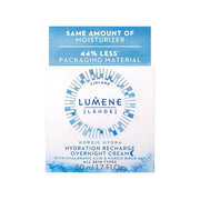 Lumene Nordic Hydra [Lahde] Hydration Recharge Overnight Cream - Lightweight, Hydrating Face Cream with Hyaluronic Acid, A...