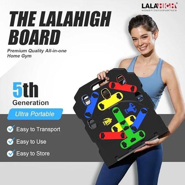 Indoor Fitness Artifact!Exclusive Multi-Purpose Push-Up Stand Plank Trainer - Product Image