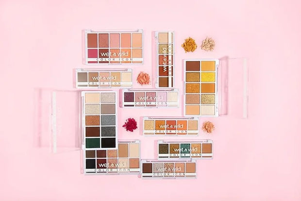 wet n wild Color Icon Eyeshadow Makeup 5 Pan Palette, Matte, Shimmer, Metallic, Long Wearing, Rich Buttery Pigment, Cruelt...