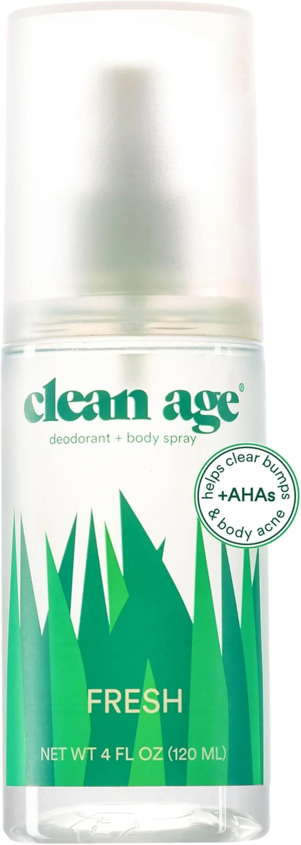 Aluminum Free Deodorant & Body Spray for Whole Body - Fresh 4oz - Clean Deodorant and Body Spray for Teen Boys and Girls -...
