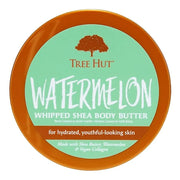 Tree Hut Watermelon Whipped Shea Body Butter, 8.4oz, Lightweight, Long-lasting, Hydrating Moisturizer with Natural Shea Bu...
