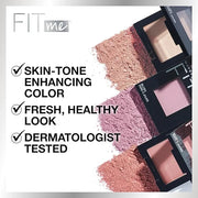 Maybelline Fit Me Powder Blush, Lightweight, Smooth, Blendable, Long-lasting All-Day Face Enhancing Makeup Color, Berry, 1...