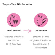 24K Gold Eye Cream – Dark Circle & Wrinkle Treatment, Hydrating & Brightening Under Eye Care, Anti-Aging & Firming for Fin...