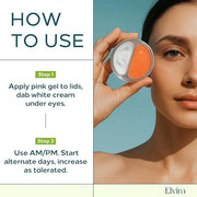 0.68 OZ Dual Eye Cream – Anti-Aging Blend with Stem Cells, Retinol & Peptides – Tightens, Brightens, and Smooths - Product...