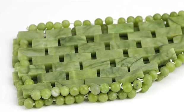 gemshan Jade Eye Mask Natural Green Jade Facial Maks for Relive Eliminate Puffiness - Product Image