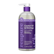 Renpure Castor Oil & Moringa Shampoo, Plant-Based - Curl Enhancing - For Moisturized, Manageable & Smooth Curls - With Cas...