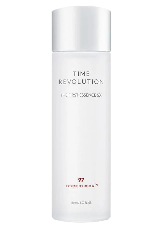 MISSHA Time Revolution The First Essence 5X (5th Gen) 5.07 Fl oz/ 150ml, Korean Face Essence, Facial Toner, Glass Skin, Hy...