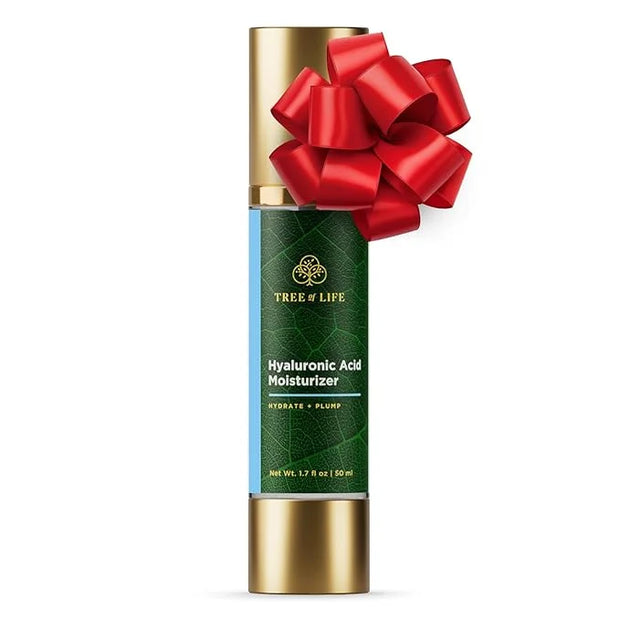Tree of Life Beauty Moisturizer, Hyaluronic Acid Face Cream, Hydrating Lotion for Firmer & Smoother Skin, Dermatologist Te...