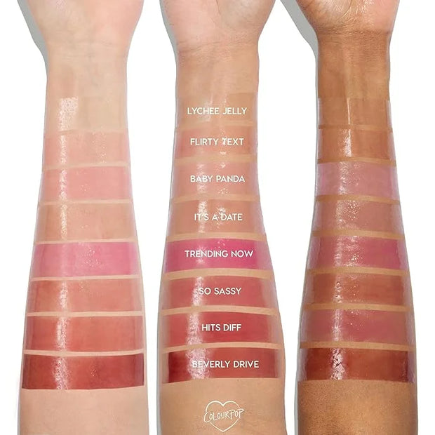 Colourpop So Juicy Plumping Glossy Lip Oil - Hydrating & Plumping Lip Oil with a Sheer Wash of Non-Sticky Color - Infused ...