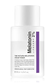 Time Return Melatonin Cream Toner | Moisturizing Facial Toner for Sensitive Skin | Clarifying & Calming Toner for Face | H...