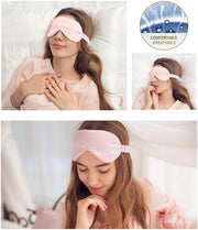 100% Natural Mulberry Soft Silk Sleep Mask, Light Blocking Eye Masks For Sleep, Night Blindfold Eye Mask Cover For Men And...
