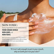 | Travel Size Sunblock® SunScreen Lotion SPF 35+ | Travel Sized All Natural Organic Zinc Unscented Sunscreen for Sun Prote...