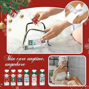 24 Set Christmas Hand Cream Gift Moisturizing Hand Lotion for Women Travel Size Lotion for Christmas Party Favors with Car...