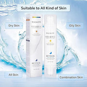 Under Eye Cream Dark Circles, Under Eye Skin Treatment Cream Reduces Puffiness, Fine Lines, Wrinkles and Eye Bags, Day & N...
