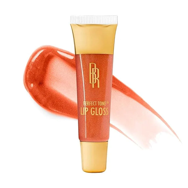 Black Radiance Perfect Tone Lip Gloss Caramel Kiss and Cashmere 0.4 Ounce 2-Pack - Product Image
