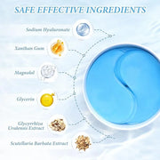 PITHER Under Eye Patches for Dark Circles, Eye Masks for Puffy Eyes Wrinkles Under Eye Bags Firmness 30 Pairs Skin Treatme...
