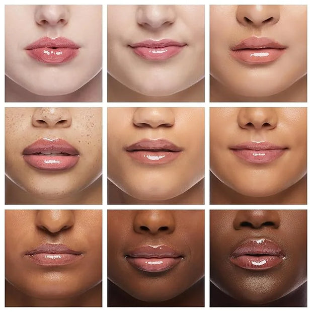 Ruby Kisses Lip Gloss Butter Bomb Gloss Non-Sticky Lip Gloss Vitamin E Natural Nude Lip Makeup - 7.8mL (0.26 US fl.oz) (Su...