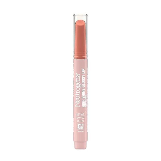 Neutrogena High Shine Glossy Lip with Maracuja Oil + Vitamins & Antioxidant Vitamin E, Nourishing Glossy Lip, Non-Retracta...