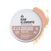 Raw Element Ultra-Moisturizing Tinted Face Cream, Non Toxic Mineral Face Sunscreen, Daily Tinted Moisturizer, Non-Nano Zin...