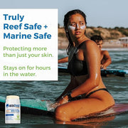 Waxhead Coral Reef Safe Sunscreen Stick - Zinc Oxide Sunscreen, Tattoo Sunscreen Stick Mineral Sunscreen Face Sunscreen St...