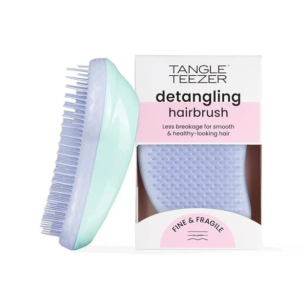 Tangle Teezer Original Detangler Brush, Dry & Wet Hair Brush for Color-Treated, Fine & Fragile Hair Types, Mint Violet - P...
