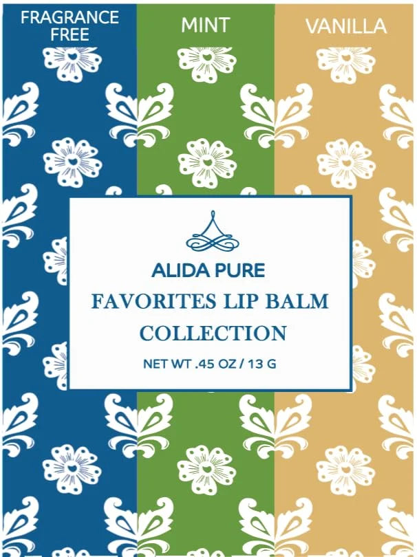 Favorites Lip Balm Collection, Vegan Lip Lips,