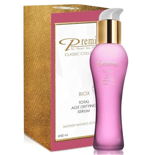 Premier Dead Sea Classic BIOX SERUM and BIOX EYE CREAM Total Age Treatment, Anti-Age, anti-wrinkle, anti-expression marks ...