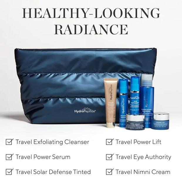 HydroPeptide Age Reversal Regimen Face Bundle Daily Skincare Travel Essentials Kit - Product Image
