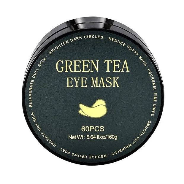 Under Eye Patches, Green Tea, 30 Pairs, Skin Treatment Masks for Dark Circles, Puffiness, Wrinkle, Hydrating Eye Mask, Ant...