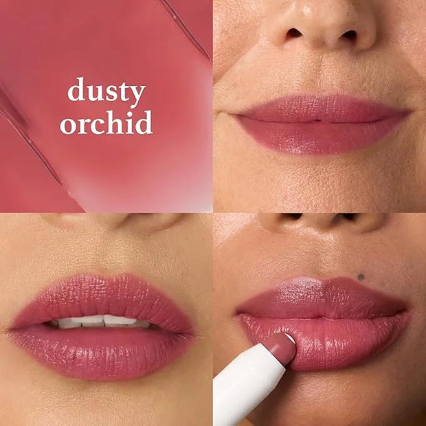 Julep It's Balm Tint of Color Lip Balm Trio - Cherry Wood, Cashmere Nude, Dusty Orchid Summer | Hydrating Lip Color with V...